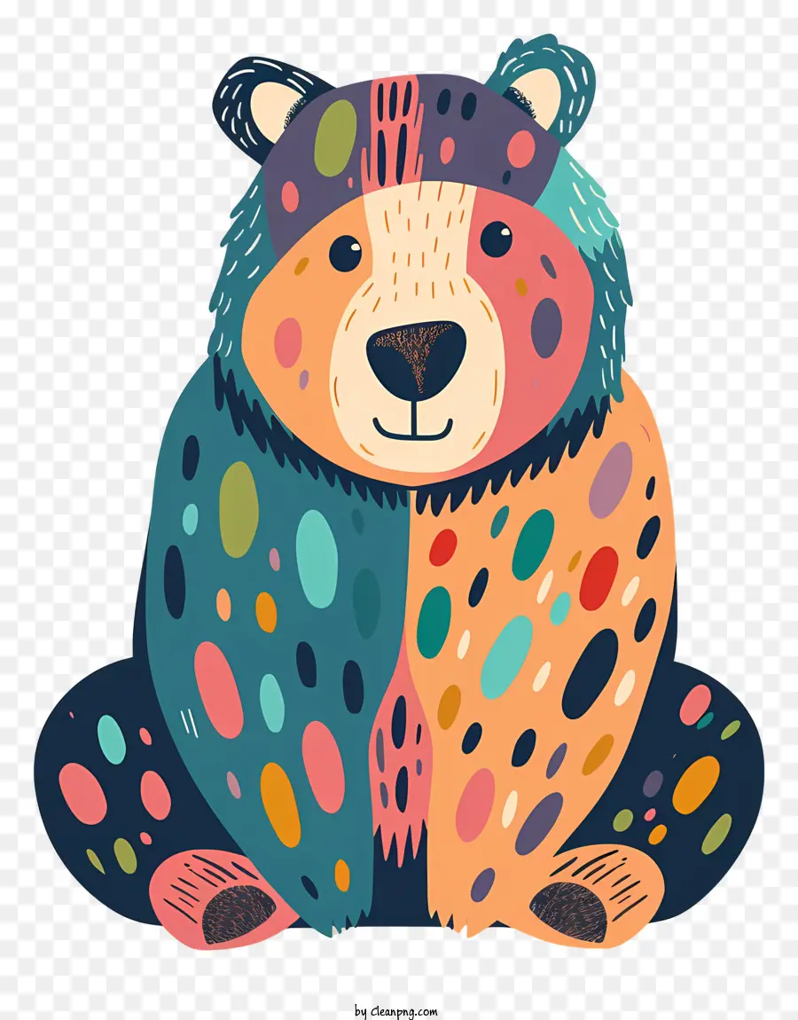 медведь，милый медведь PNG