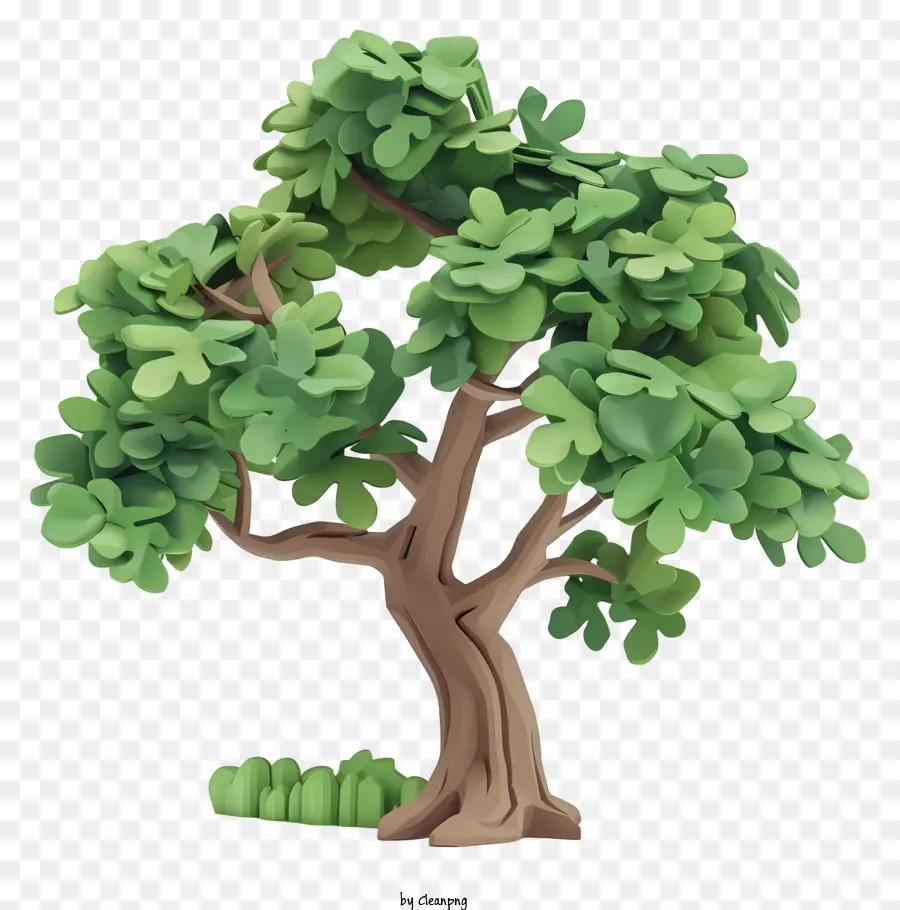 3d дубовое дерево，Дерево PNG
