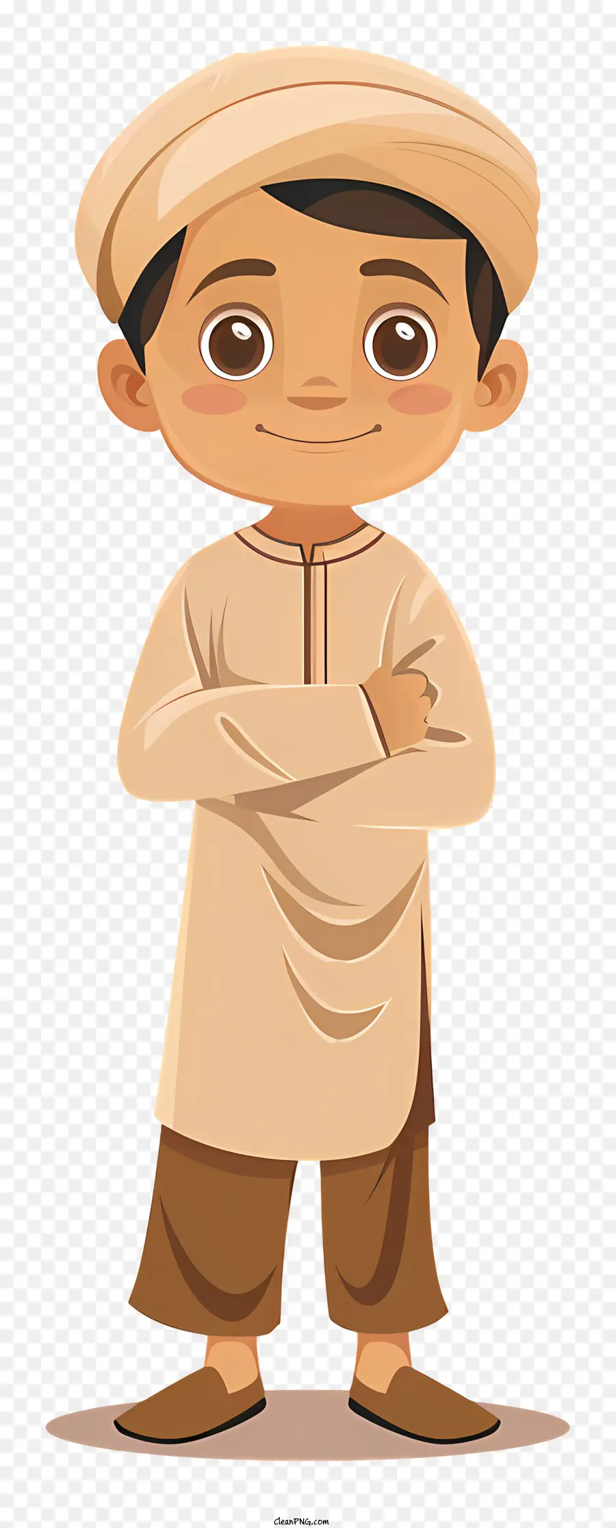 мусульманский мальчик，человек PNG