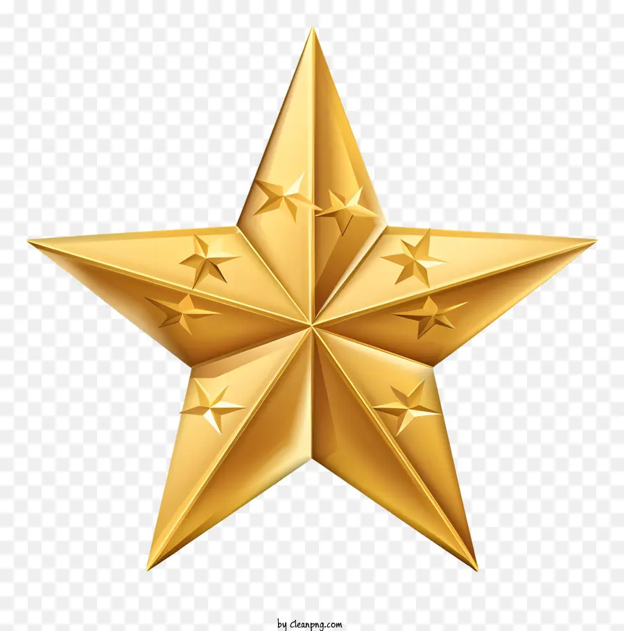 Golden Star，Золотая Звезда PNG