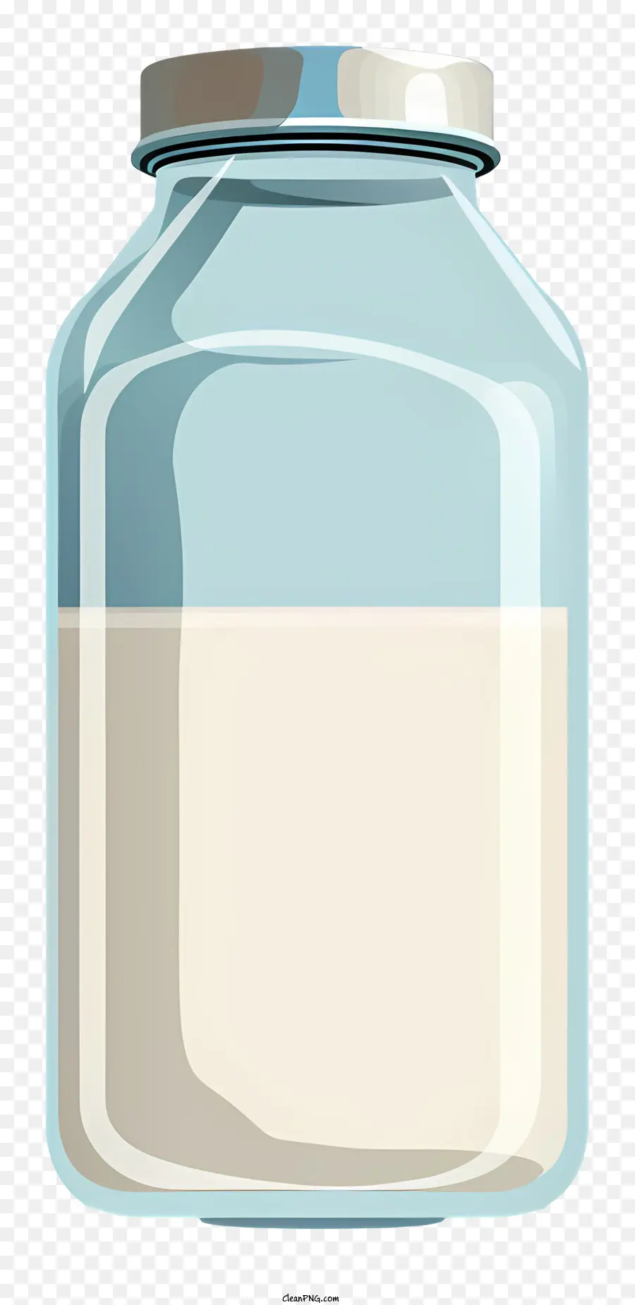 Бутылка молока，стеклянный опарник PNG