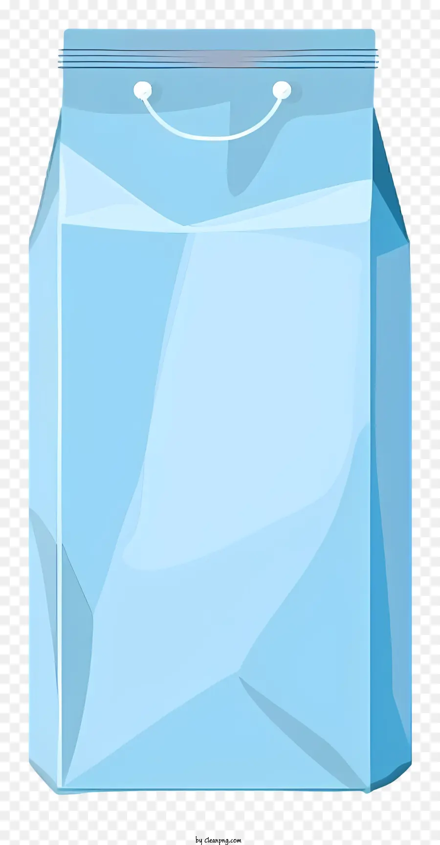 молоко тетра упаковка，Синий пластиковый пакет PNG