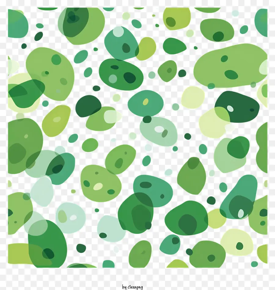 Green Background，бесшовные шаблон PNG
