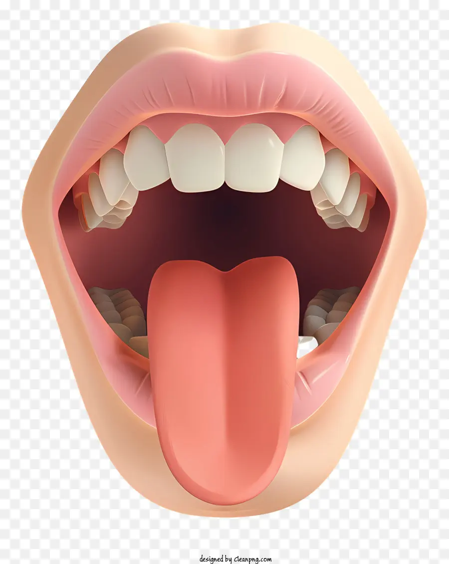 Tongue，Рот PNG