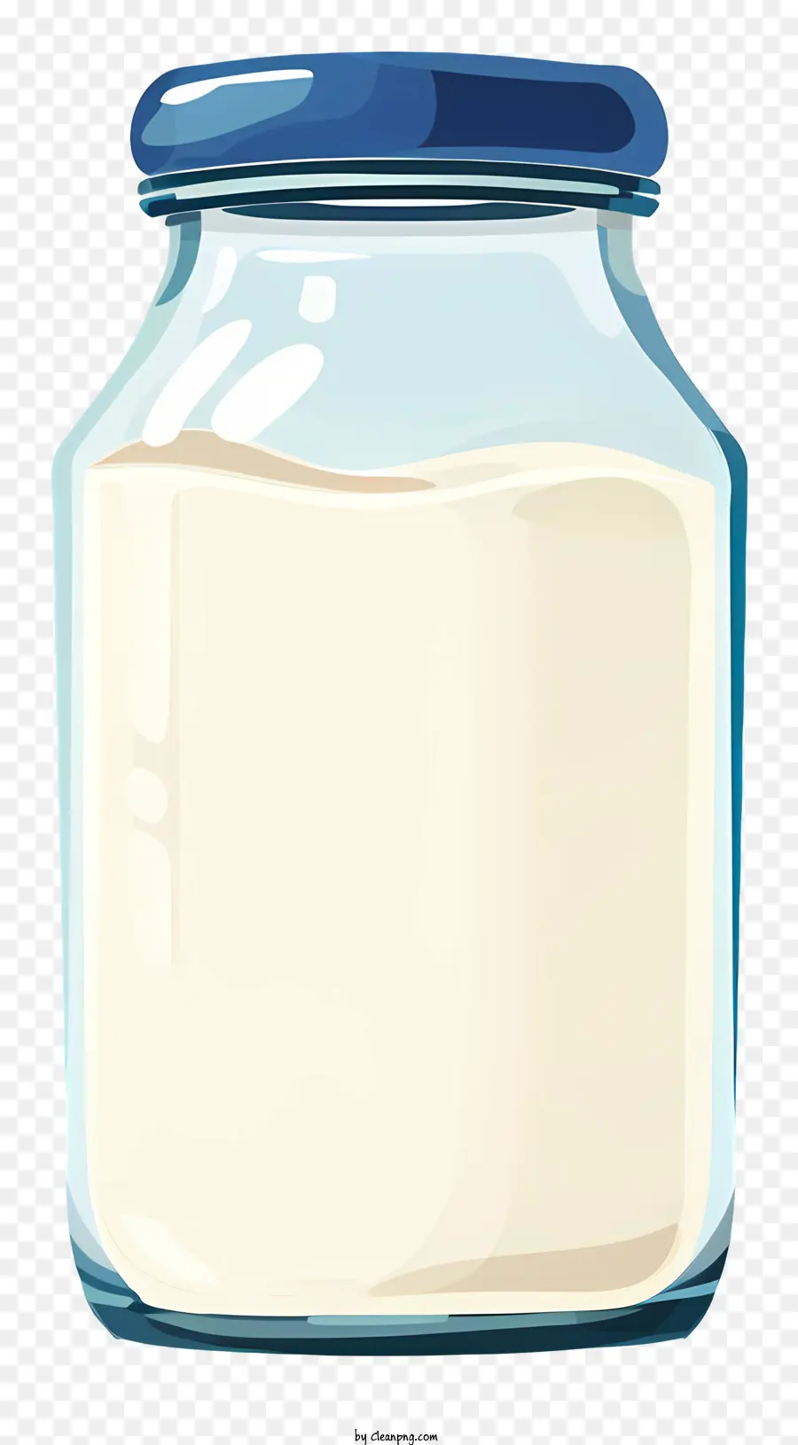 Бутылка молока，стеклянный опарник PNG
