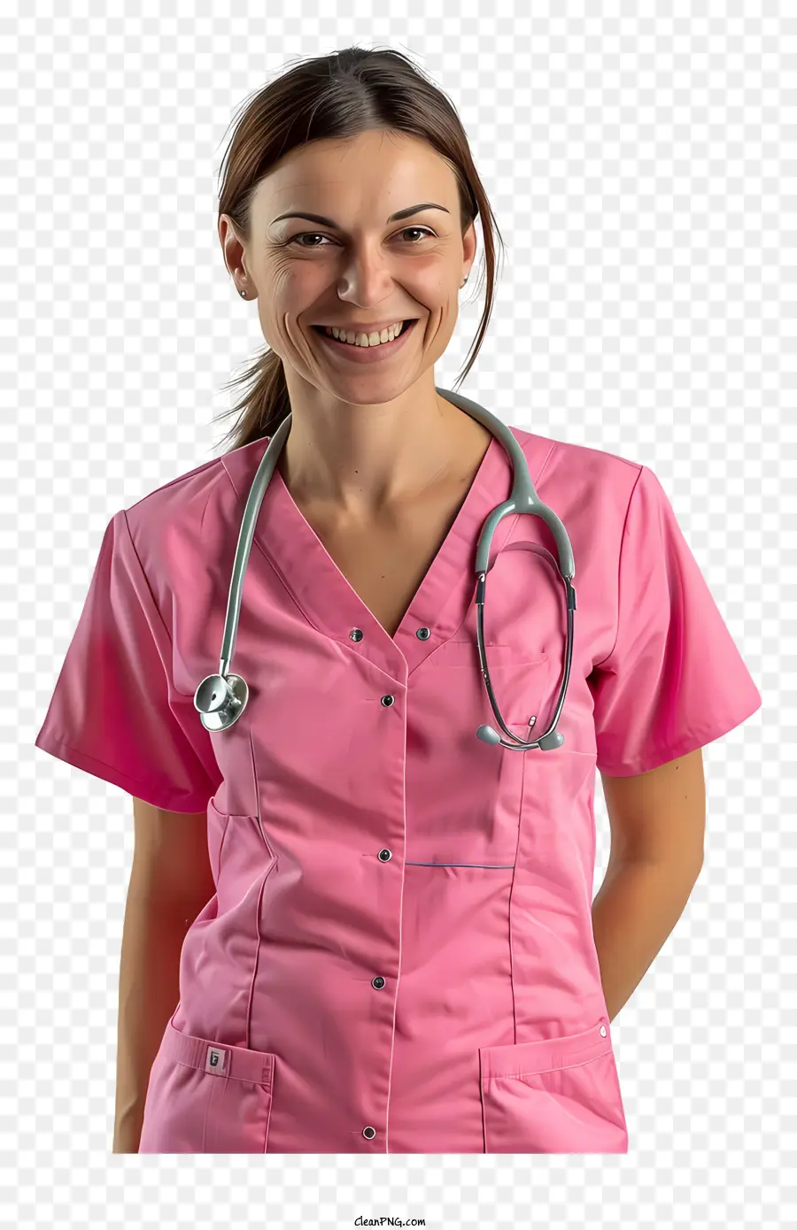 Nurse，Розовые скрабы PNG