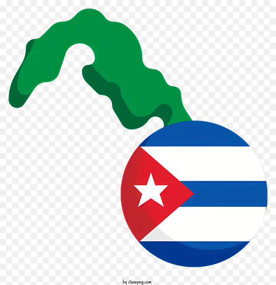 Куба Flag，Куба PNG