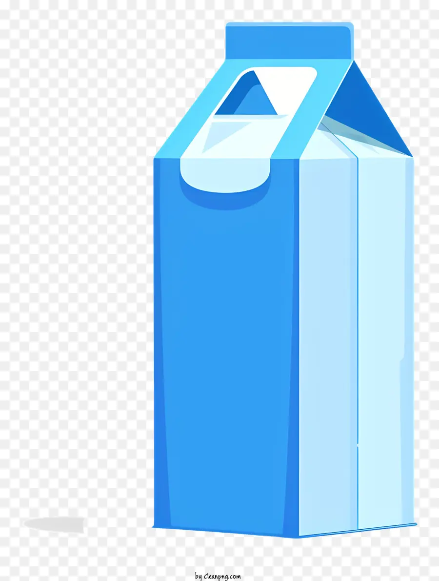молока，Синий пластиковый контейнер PNG