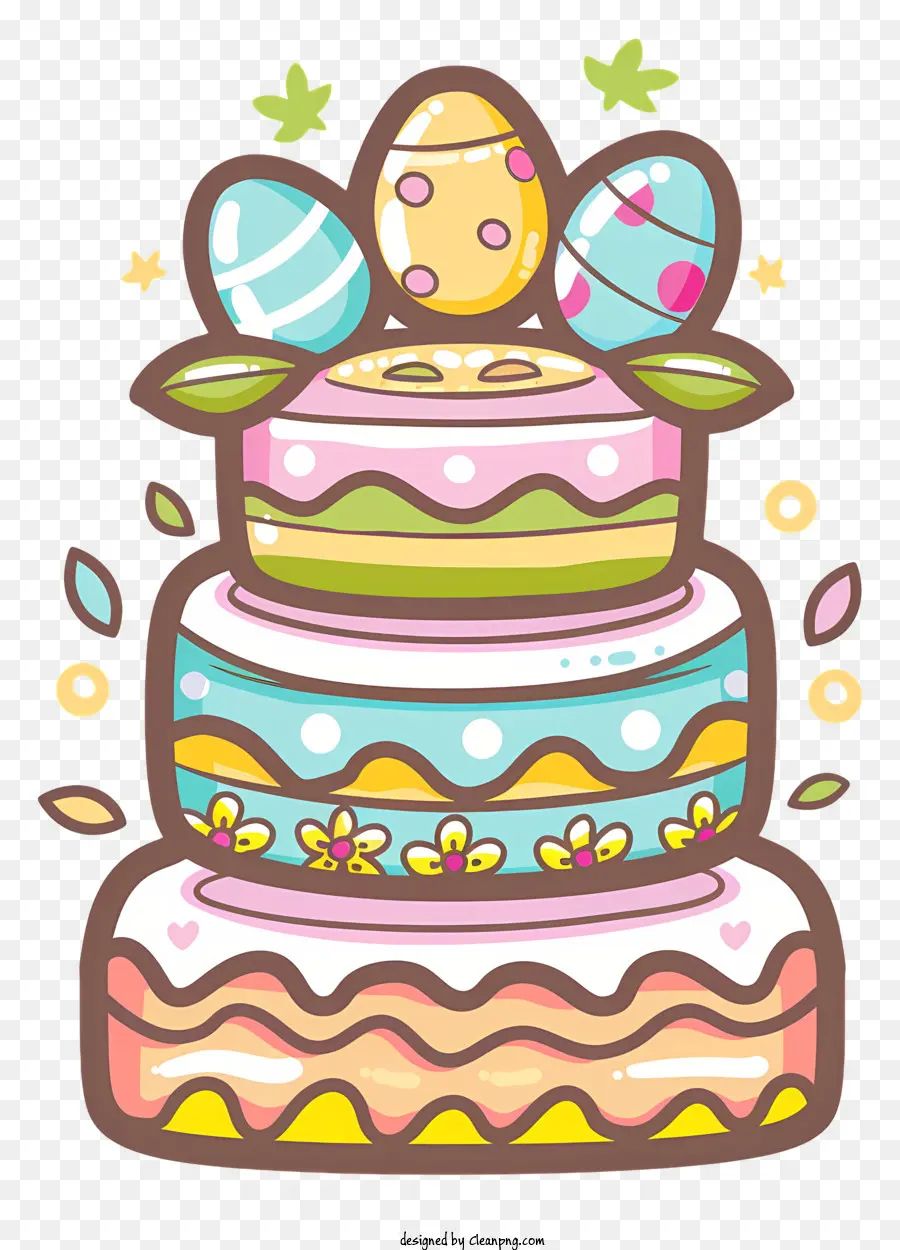 Торт Пасхального дня，Свадебный торт PNG
