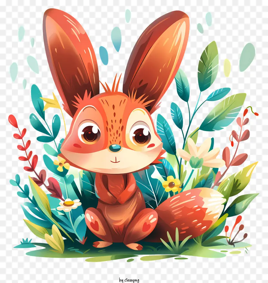 весна，Bunny Rabbit PNG