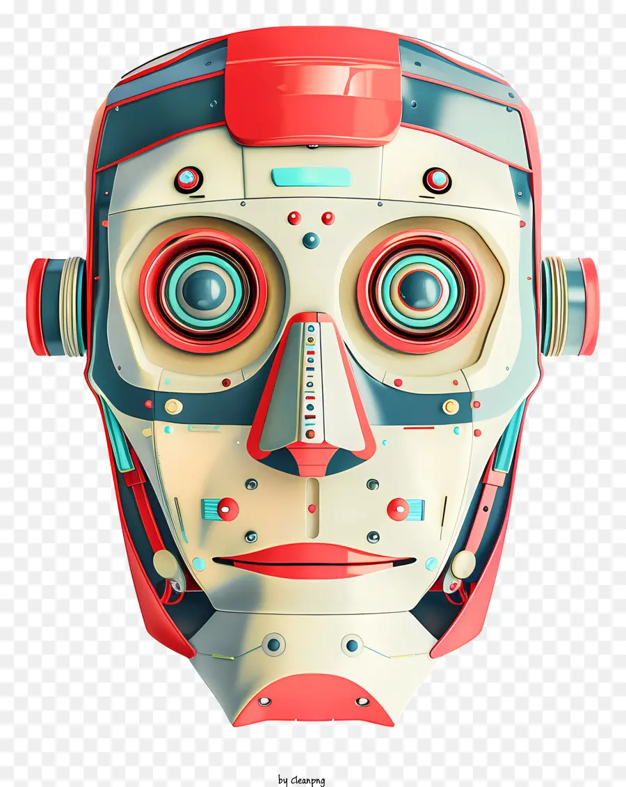 робот лицо，робот PNG
