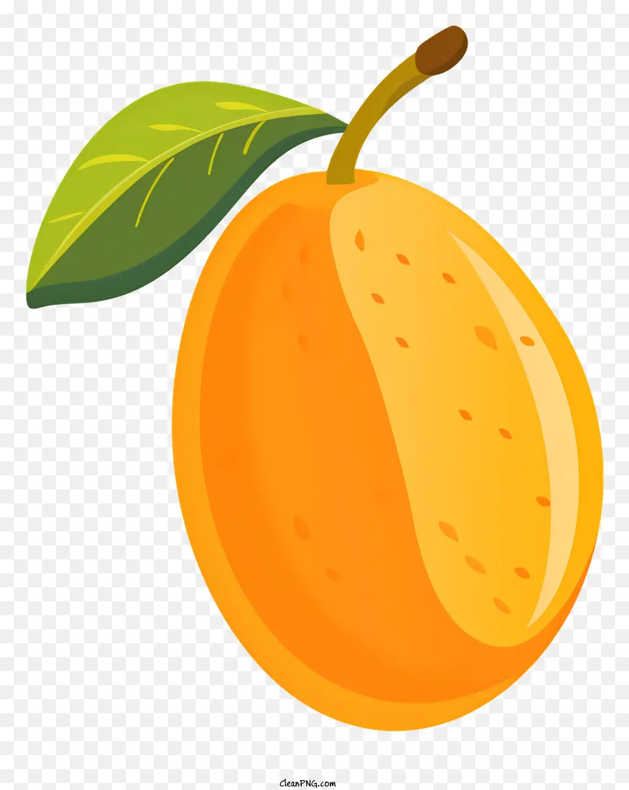 Манго，оранжевый PNG