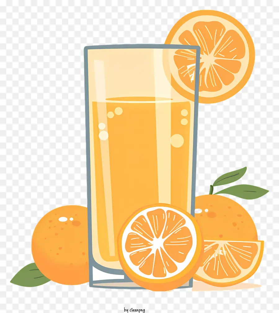 апельсиновый сок，Свежевыжатый PNG