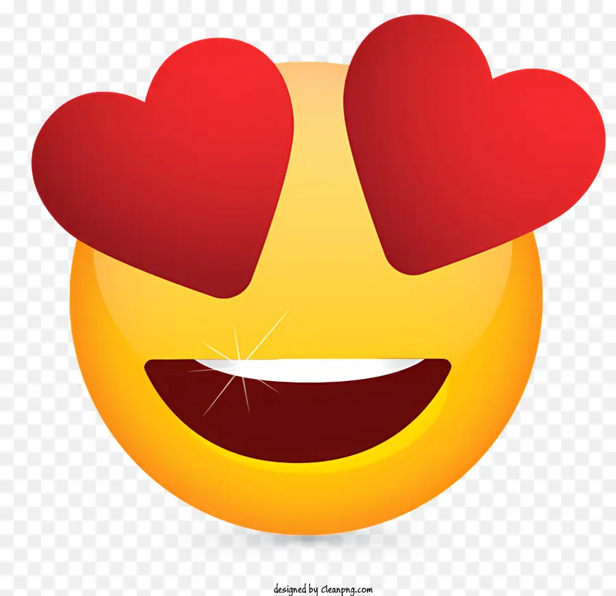 Смайлики，любовь Emoji PNG