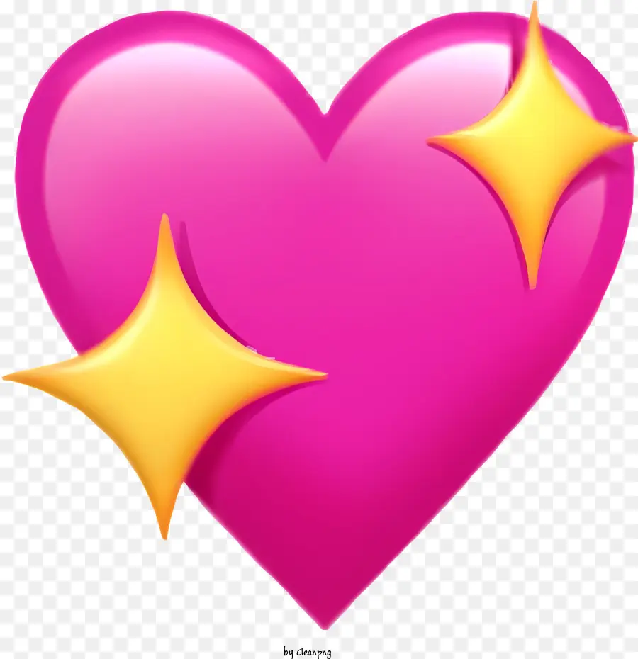 Смайлики，сердце Emoji PNG