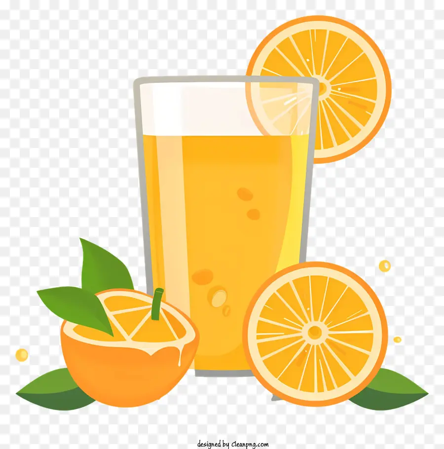 апельсиновый сок，стекло PNG