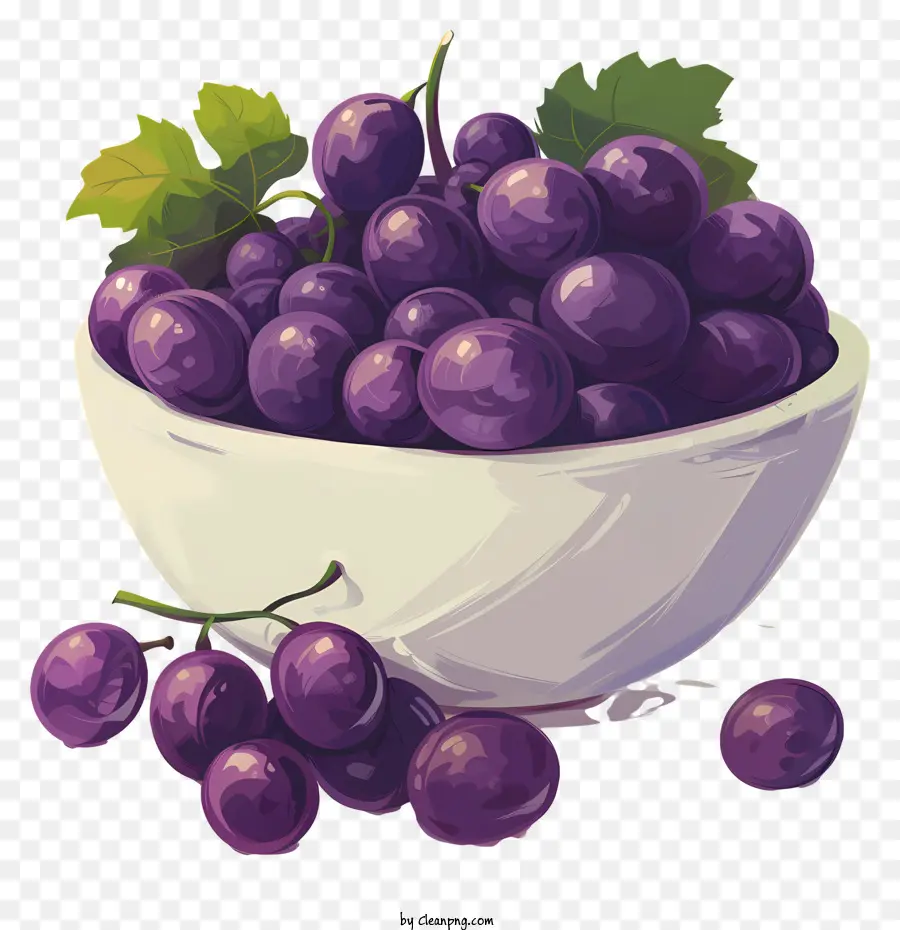 миска винограда，Grapes PNG