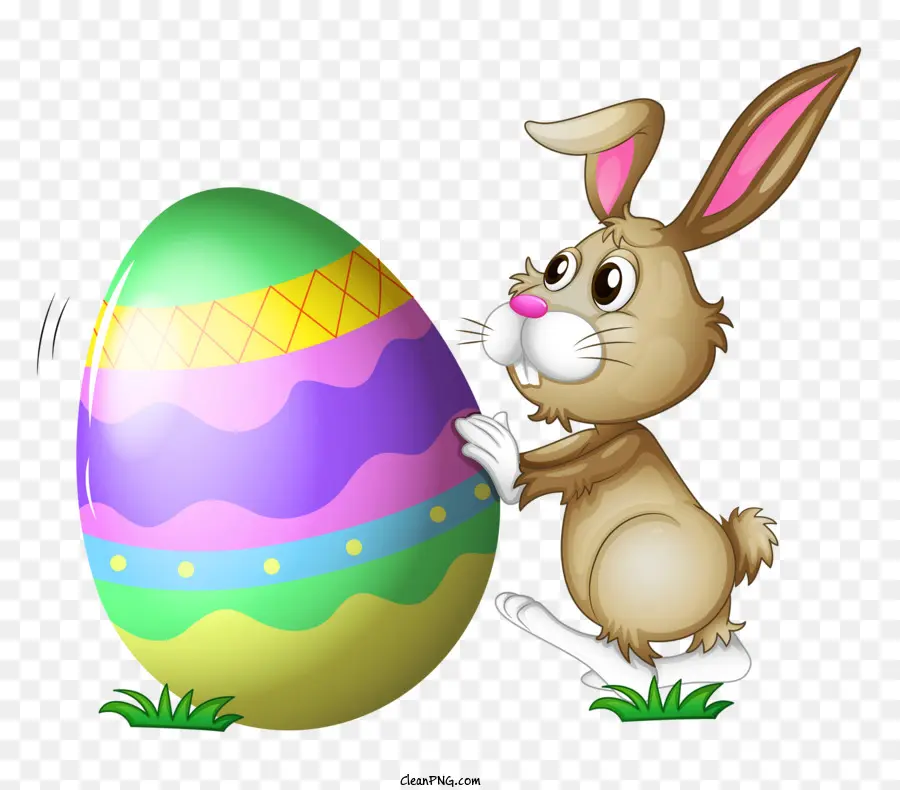яйцо，Пасхальный Кролик PNG