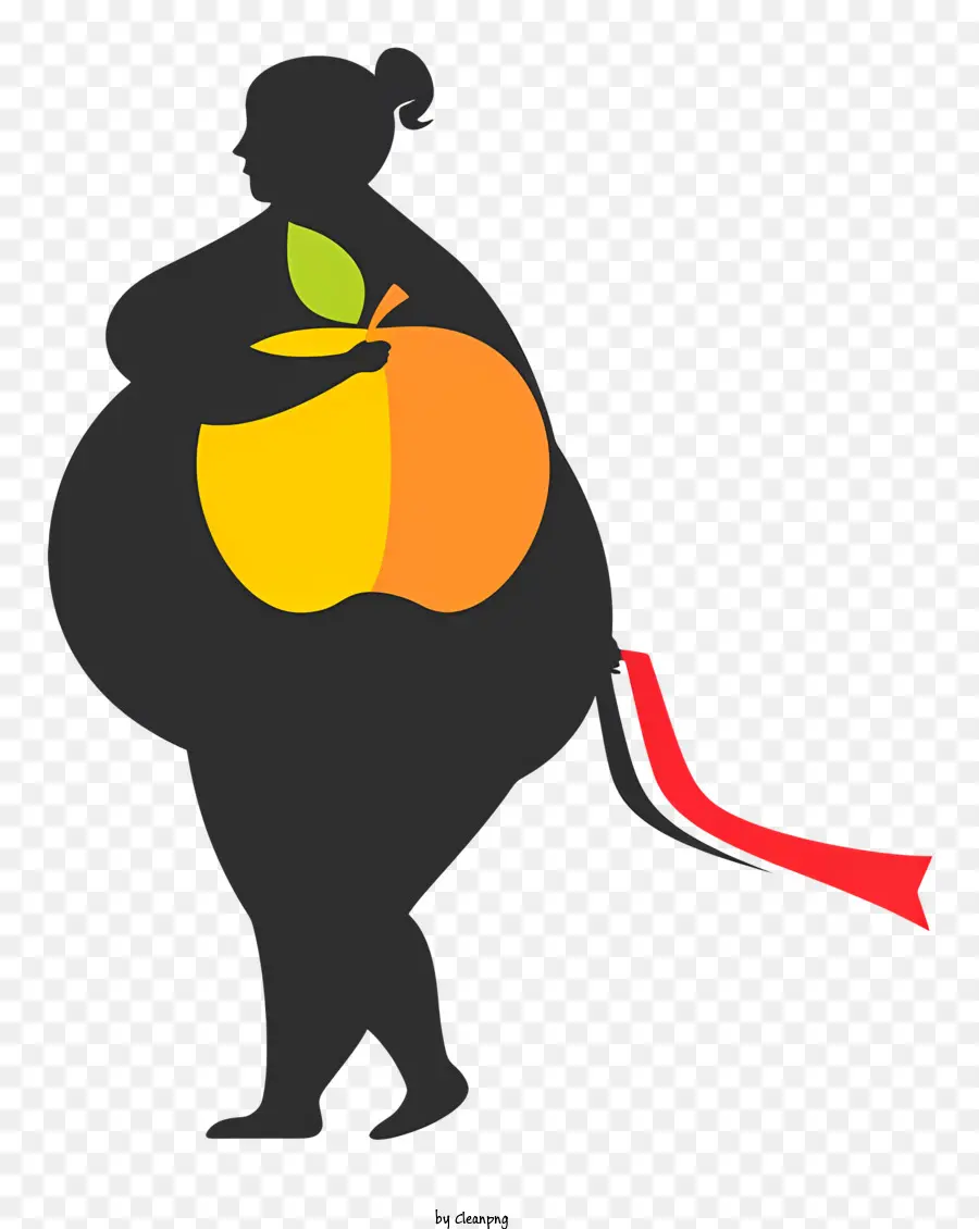 Всемирный день ожирения，яблоко PNG