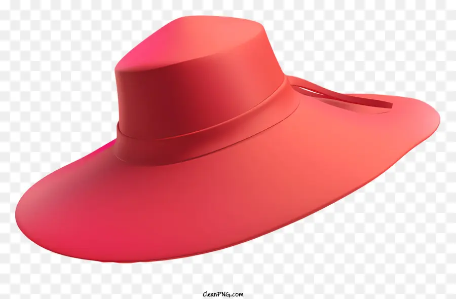 Шляпа，Красная соломенная шляпа PNG