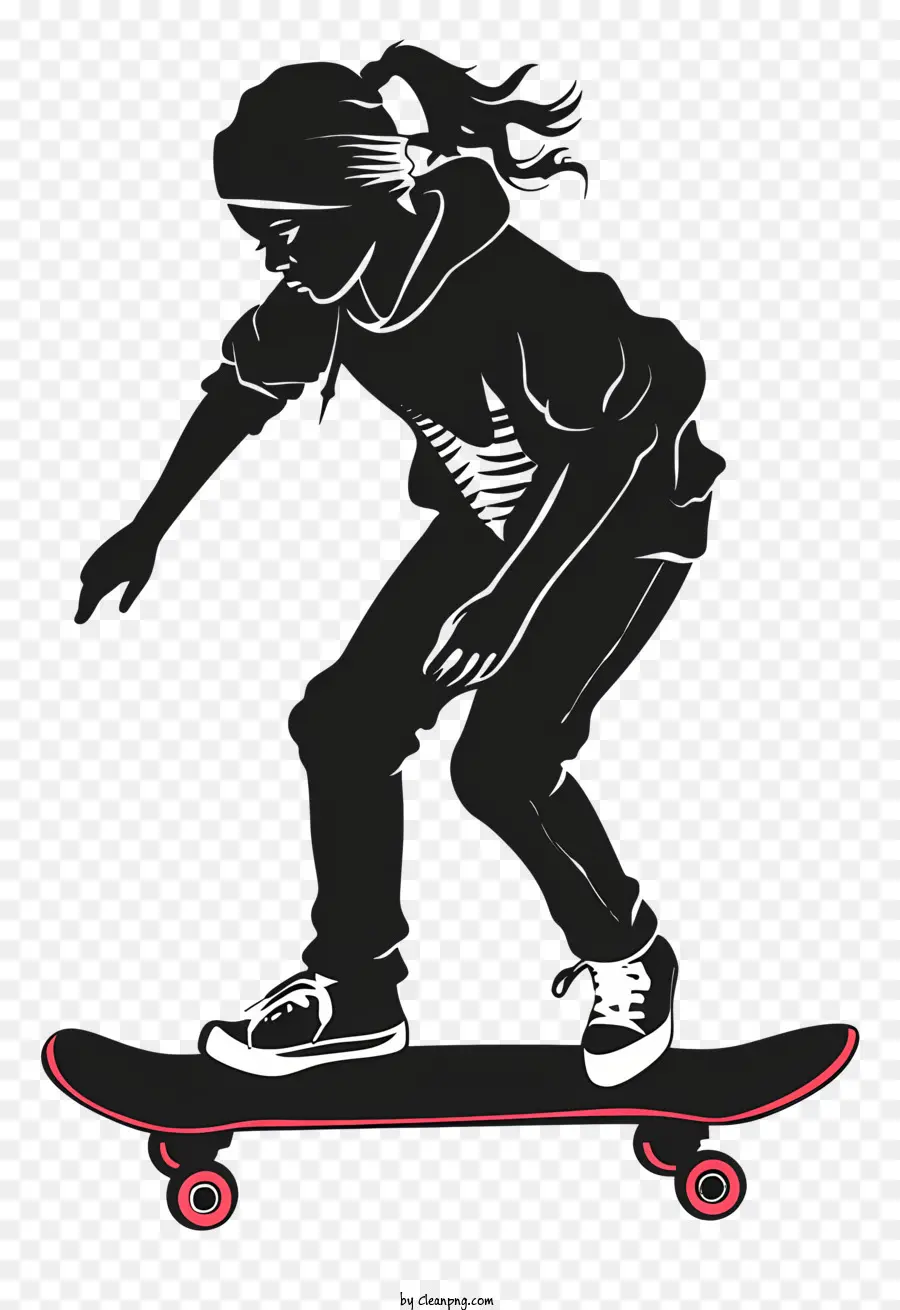 катание на скейтборде，скейтбордер PNG