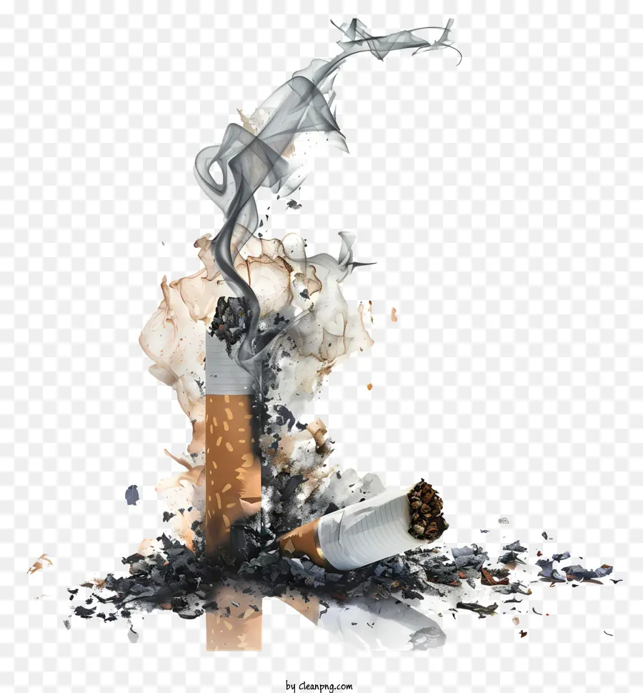 снять табак，Курение PNG