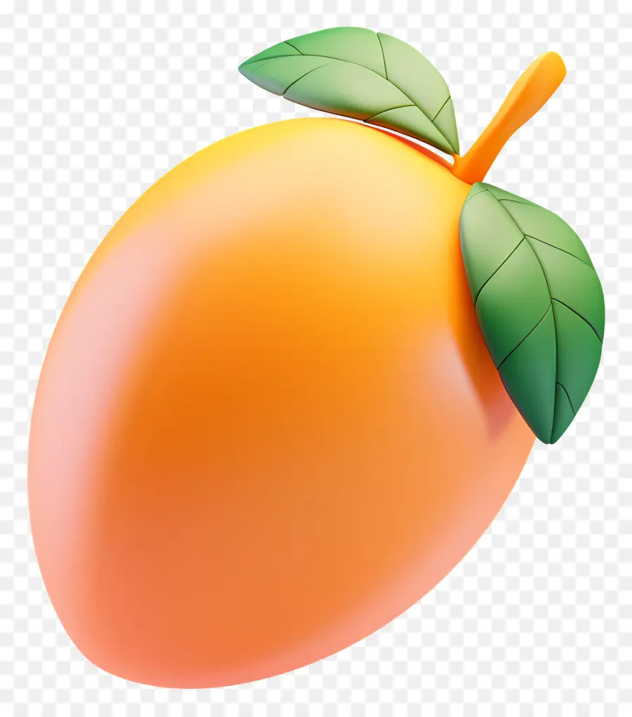 Манго，оранжевый плод PNG