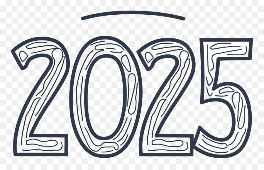 Новый год 2024，григорианский календарь PNG