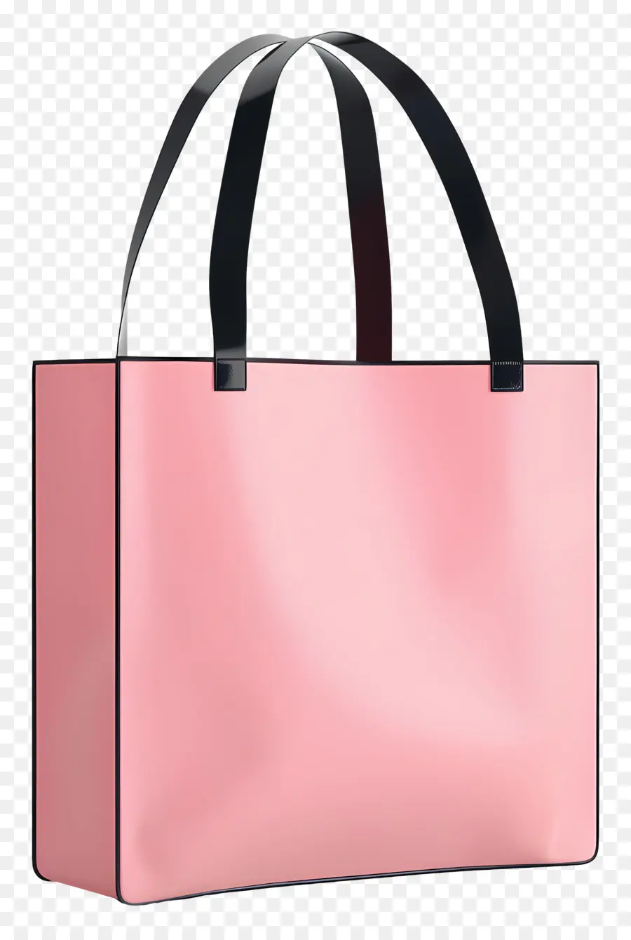 Мешок Tote，розовый хозяйственная сумка PNG