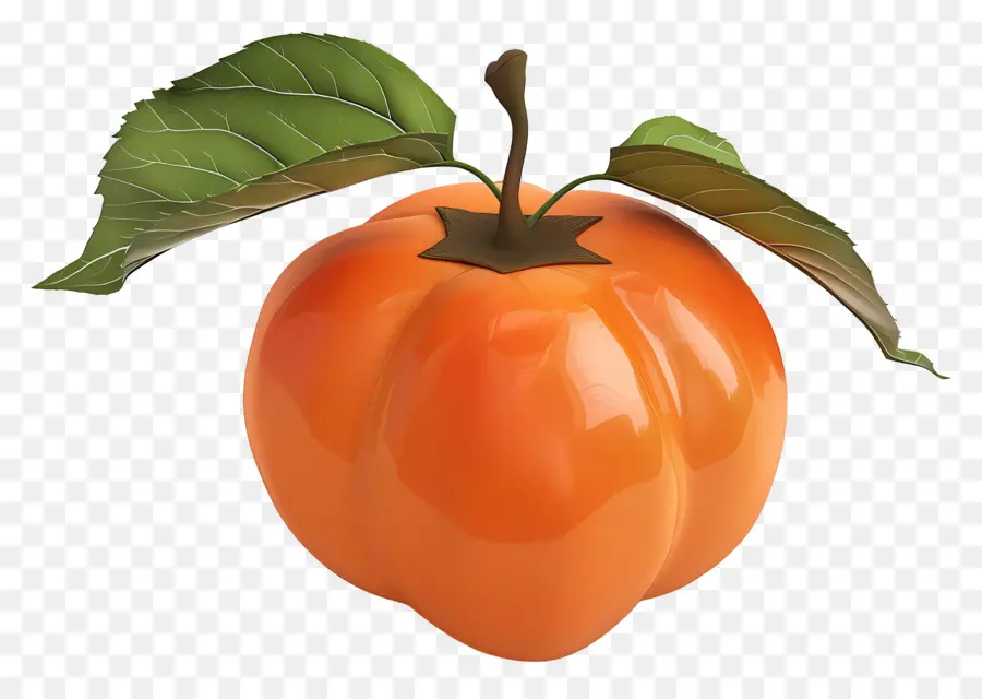 Хурма，оранжевый плод PNG