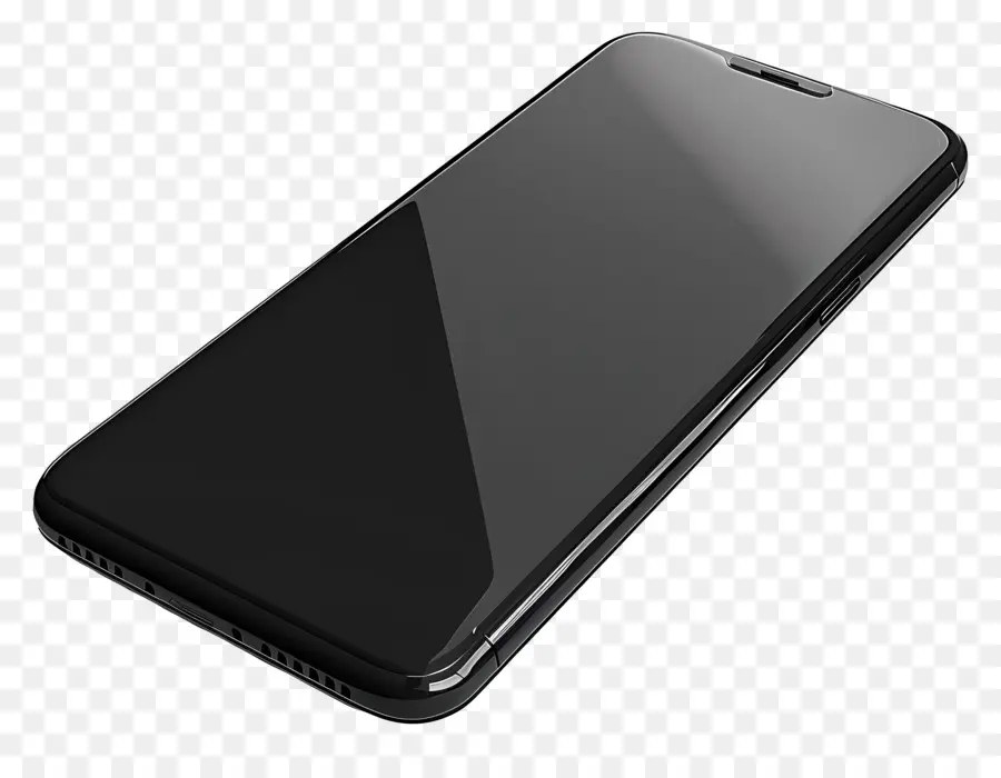 Смартфон，Black Phone PNG