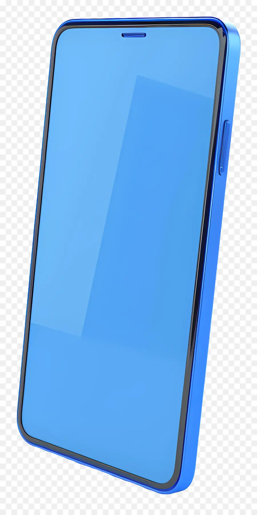 Смартфон，синий смартфон PNG