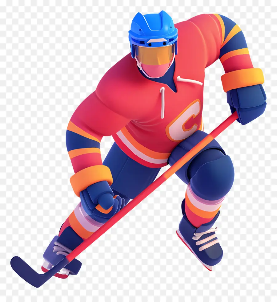 хоккей，Ice Hockey Player PNG