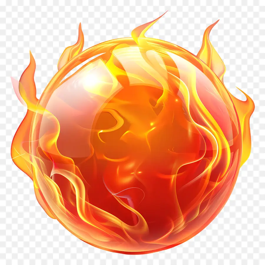 Fireball，Огонь PNG