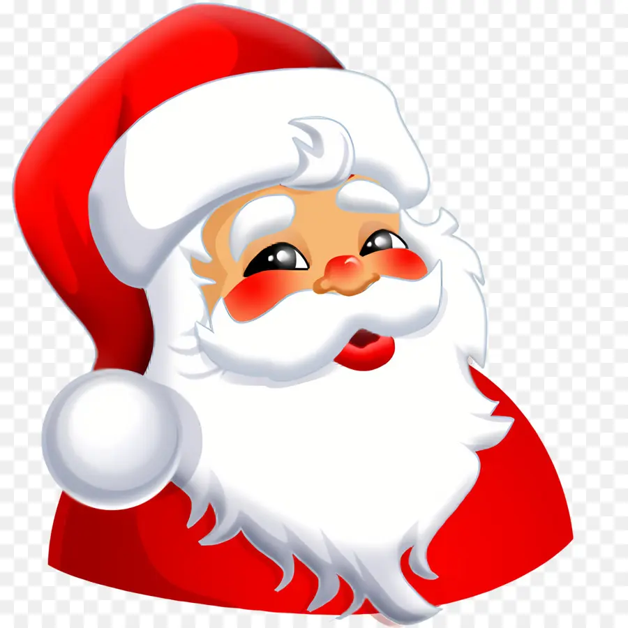 Улыбчивый，Санта Клаус PNG