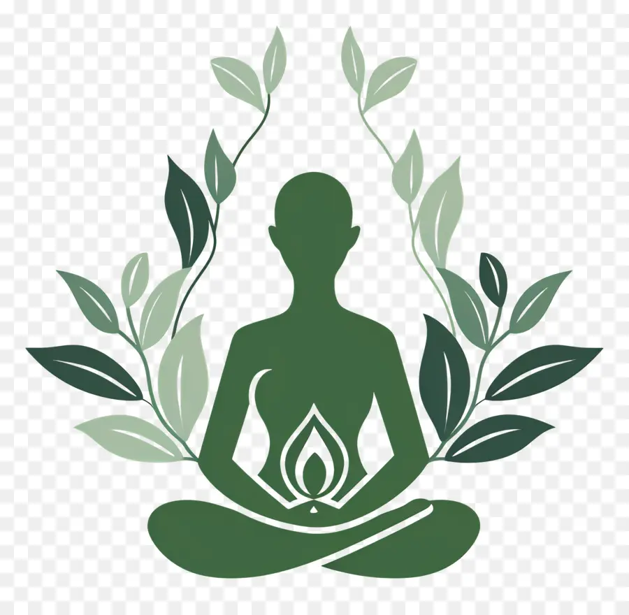 День медитации сада，Медитация PNG