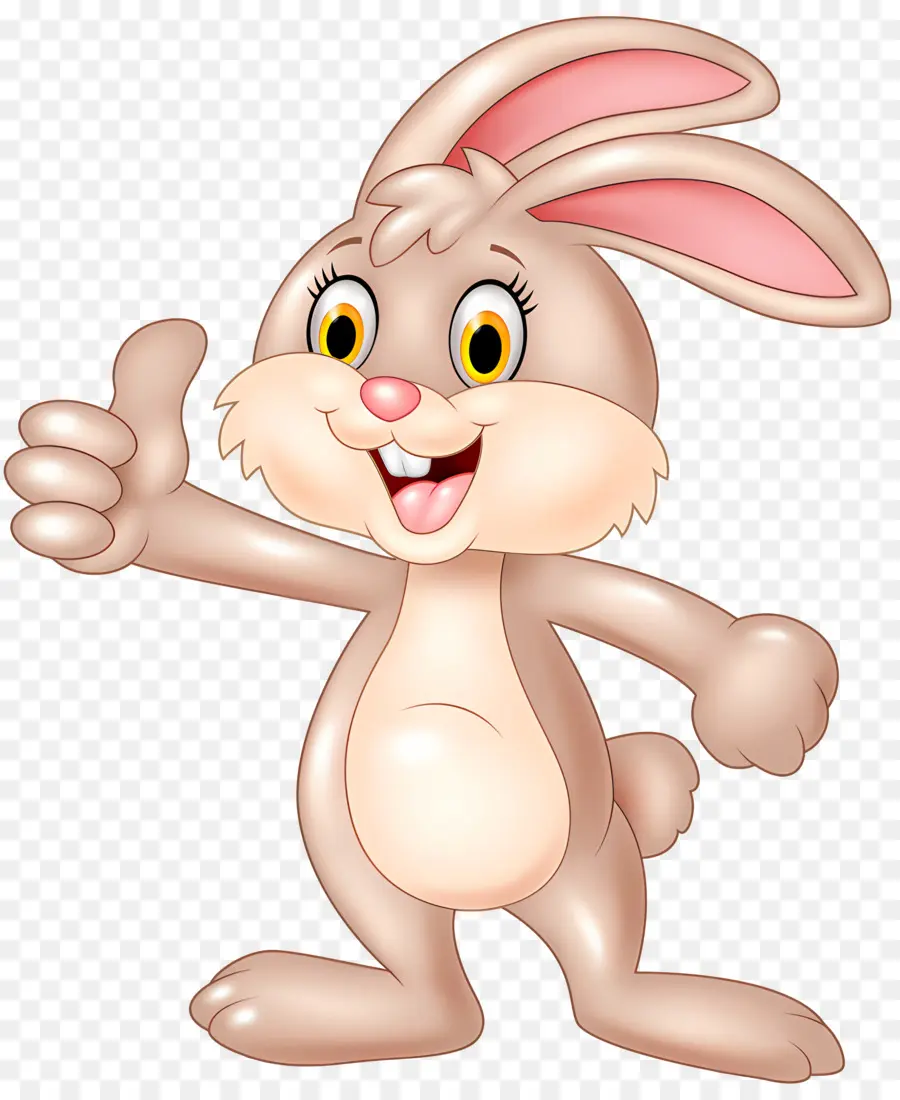 Пасхальный Кролик，мультипликационный кролик PNG