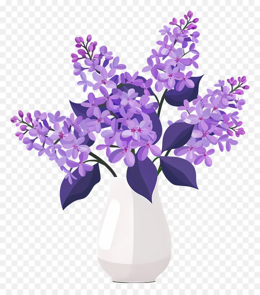 сиреневые цветы，фиолетовый PNG