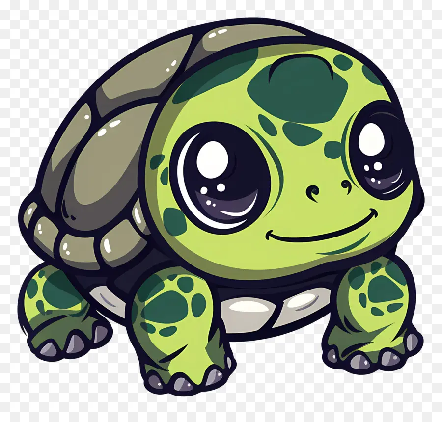 мультфильм черепаха，зеленая черепаха PNG