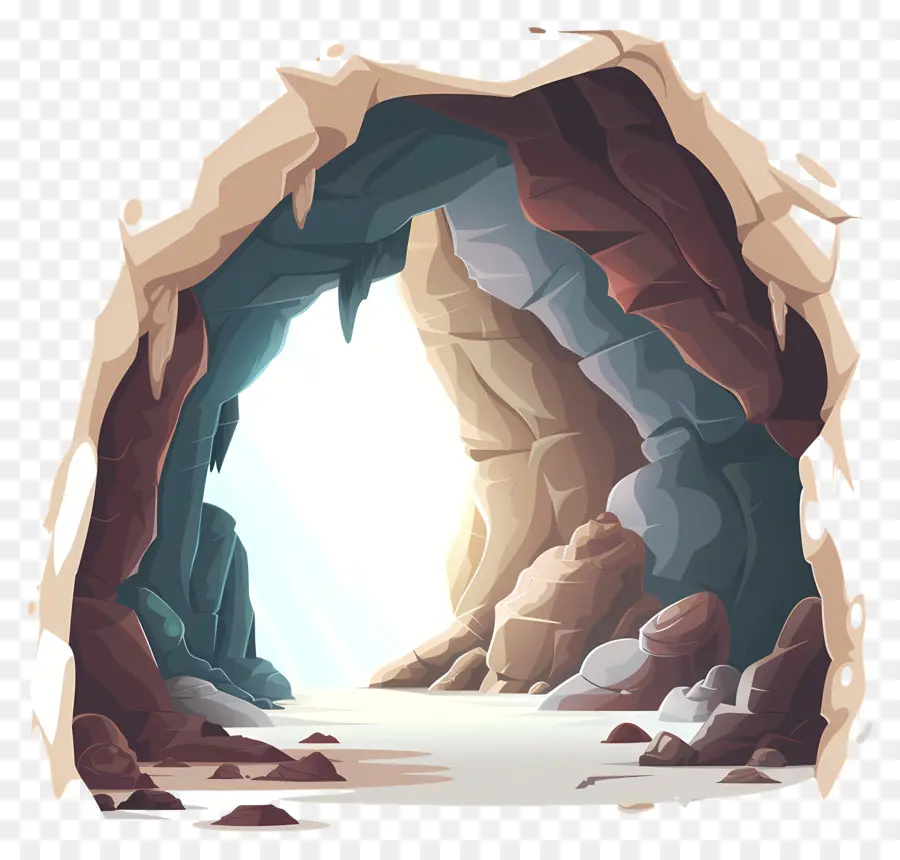 пещера в свете，Пещера PNG