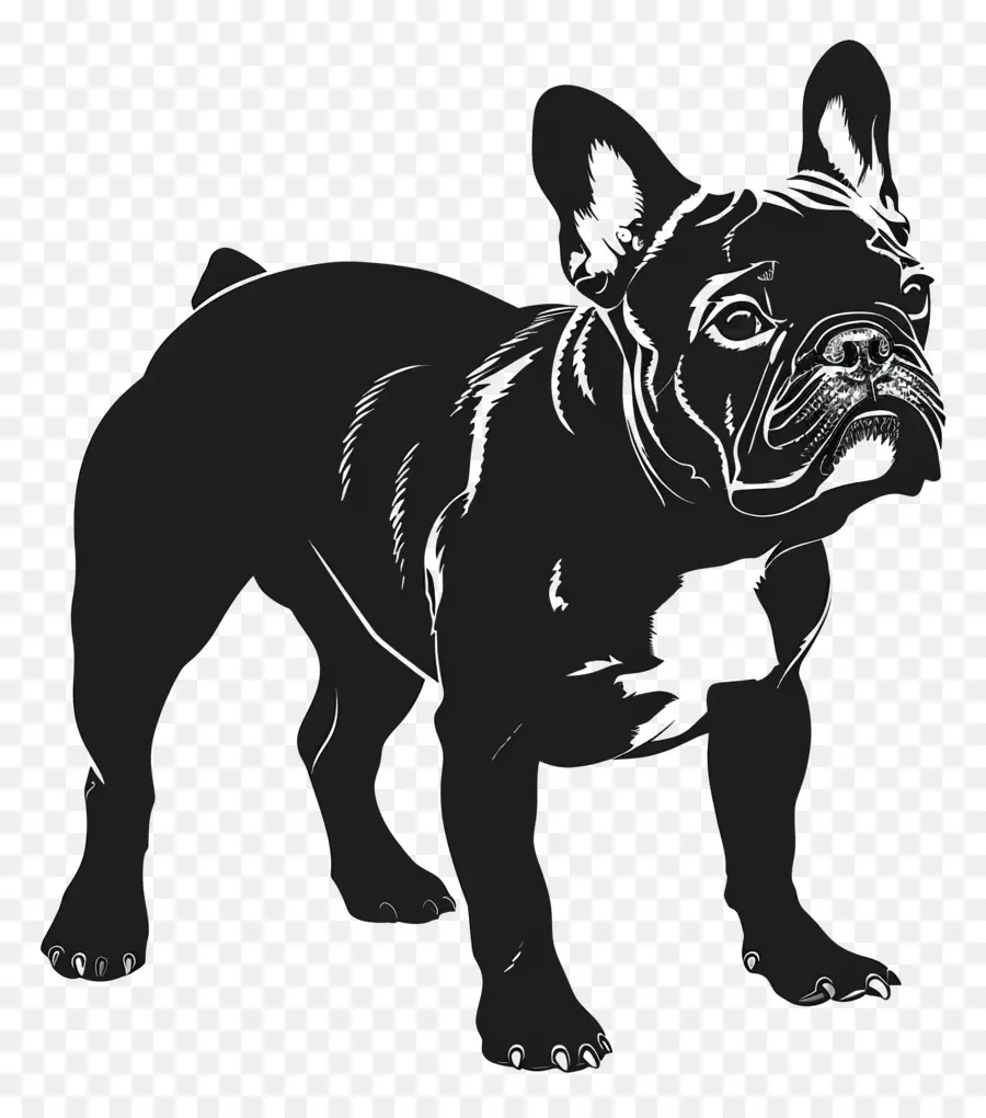 силуэт собаки，черный пес PNG