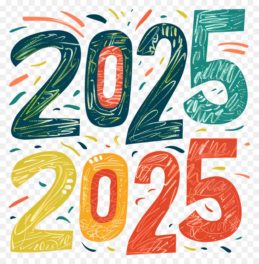 Новый год 2024，григорианский календарь PNG