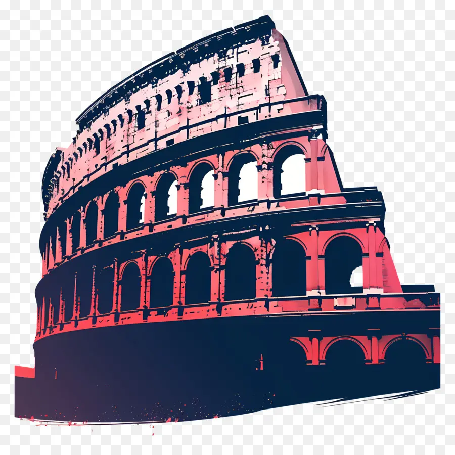 Италия Колизей，Римской архитектуры PNG