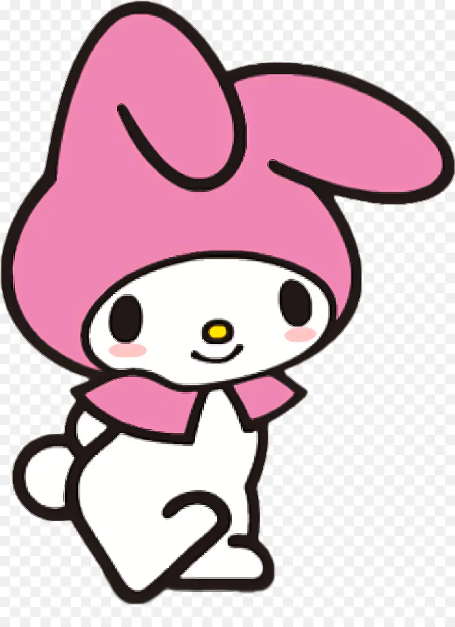 Привет Кити，Розовый кролик PNG