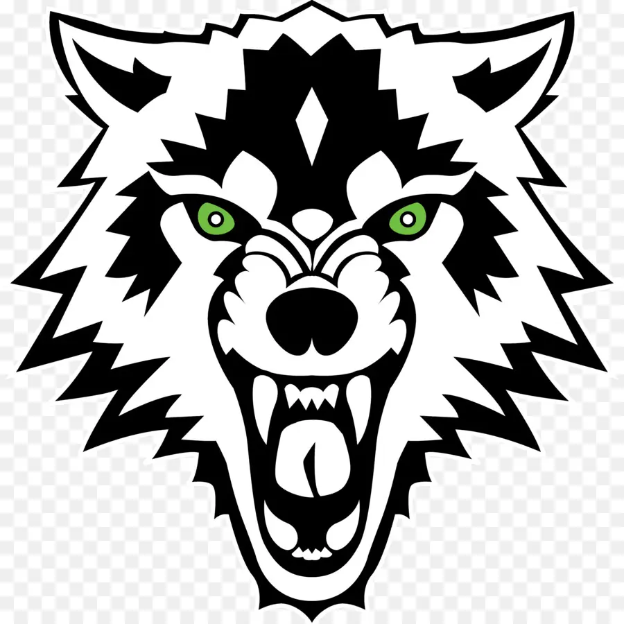 логотип волк，волк PNG