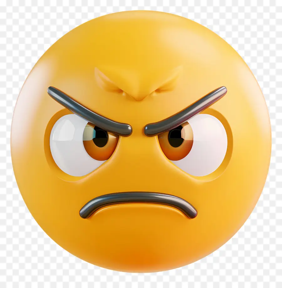 Смайлики，Angry Emoji PNG