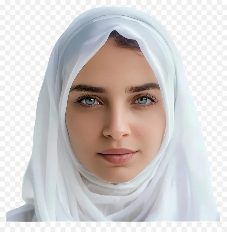 Мусульманская женщина，Голова покрытия PNG