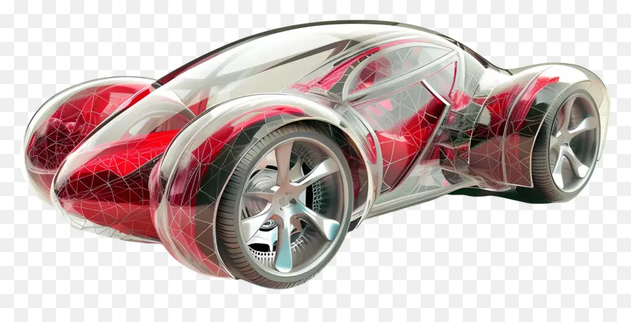 модель автомобиля，Аэродинамический автомобиль PNG