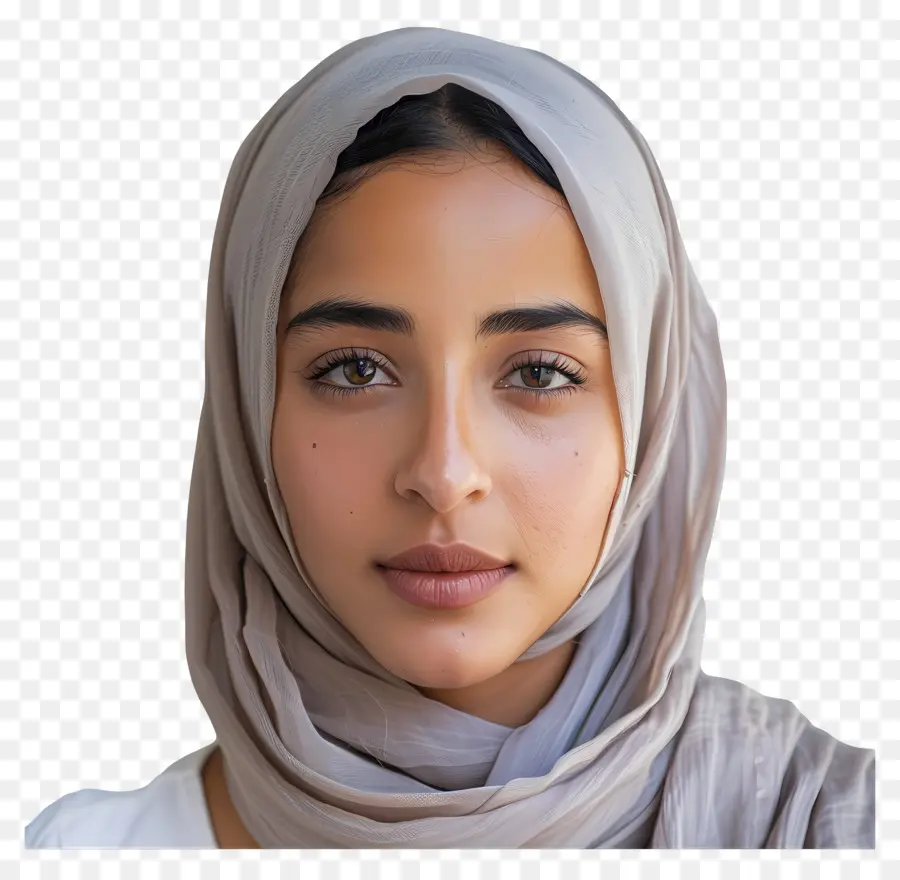 Мусульманская женщина，платок PNG