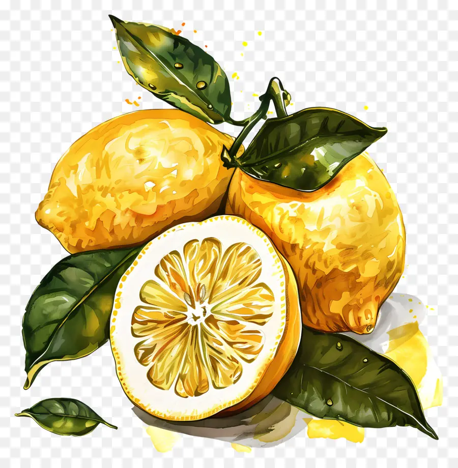 лимоны，Лимон PNG